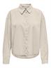 ONLARIS LIFE LS PLEAT SHIRT WVN pumice stone