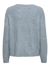 ONLARIZONA LS SEQUINS V-NECK PUL KNT arona