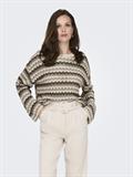 ONLASA LS O-NECK KNT NCA birch1