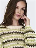 ONLASA LS O-NECK KNT NOOS birch2