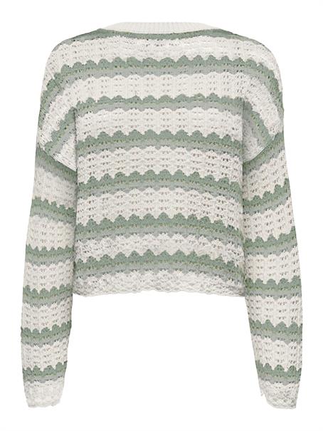 ONLASA LS O-NECK KNT NOOS birch