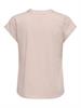ONLASENTA S/S PLACKET MIX TOP JRS rose smoke