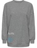 ONLASHLEY L/S OVERSIZE PRINT CS SWT medium grey melange1