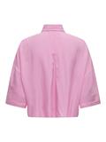 ONLASTRID LIFE 2/4 CROP SHIRT WVN NOOS begonia pink