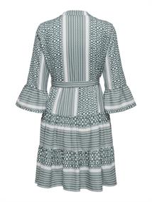 ONLATHENA 3/4 BELT SHORT DRESS WVN NOOS balsam green