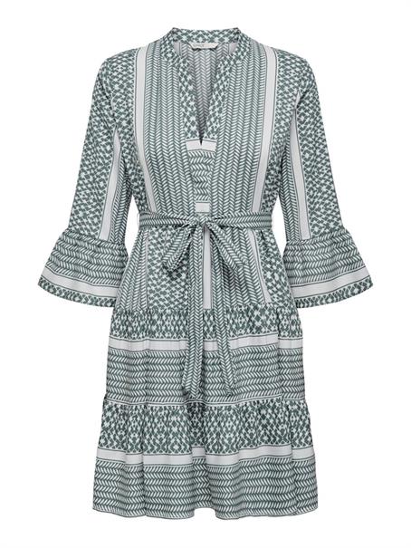 ONLATHENA 3/4 BELT SHORT DRESS WVN NOOS balsam green