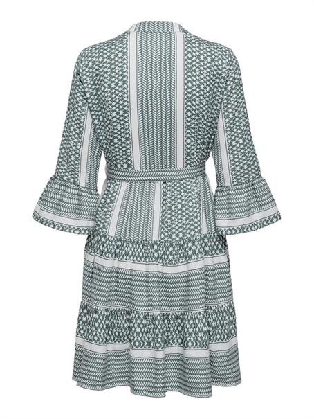 ONLATHENA 3/4 BELT SHORT DRESS WVN NOOS balsam green