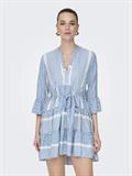 ONLATHENA 3/4 BELT SHORT DRESS WVN NOOS coronet blue