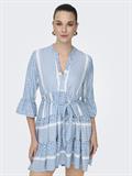 ONLATHENA 3/4 BELT SHORT DRESS WVN NOOS coronet blue