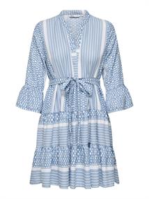 ONLATHENA 3/4 BELT SHORT DRESS WVN NOOS coronet blue