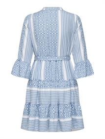 ONLATHENA 3/4 BELT SHORT DRESS WVN NOOS coronet blue