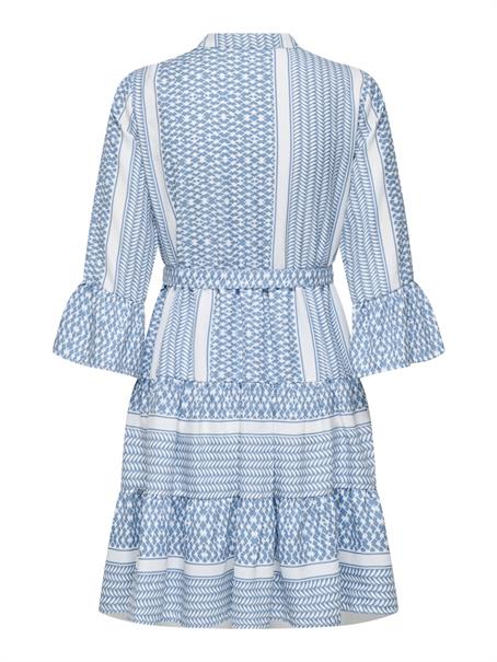 ONLATHENA 3/4 BELT SHORT DRESS WVN NOOS coronet blue