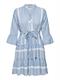 ONLATHENA 3/4 BELT SHORT DRESS WVN NOOS coronet blue