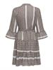ONLATHENA 3/4 BELT SHORT DRESS WVN NOOS rose brown