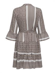 ONLATHENA 3/4 BELT SHORT DRESS WVN NOOS rose brown