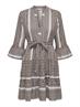 ONLATHENA 3/4 BELT SHORT DRESS WVN NOOS rose brown