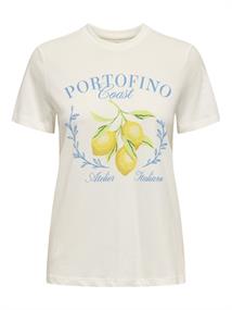 ONLATHENA LIFE S/S REG TEE CS JRS cloud dancer2