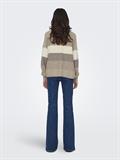 ONLATIA L/S STRIPE PULLOV KNT NOOS feather gray