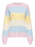 ONLATIA L/S STRIPE PULLOV KNT NOOS light pink