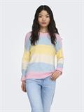ONLATIA L/S STRIPE PULLOV KNT NOOS light pink