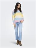 ONLATIA L/S STRIPE PULLOV KNT NOOS light pink