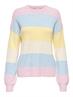 ONLATIA L/S STRIPE PULLOV KNT NOOS light pink