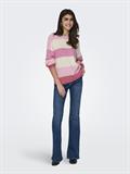 ONLATIA L/S STRIPE PULLOV KNT NOOS pink lady