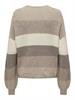 ONLATIA L/S STRIPE PULLOVER KNT NOOS feather gray