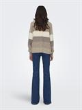 ONLATIA L/S STRIPE PULLOVER KNT NOOS feather gray