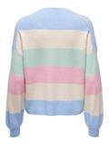 ONLATIA L/S STRIPE PULLOVER KNT NOOS kentucky blue