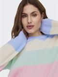 ONLATIA L/S STRIPE PULLOVER KNT NOOS kentucky blue
