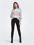ONLATIA L/S STRIPE PULLOVER KNT NOOS kentucky blue