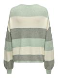 ONLATIA L/S STRIPE PULLOVER KNT NOOS silt green