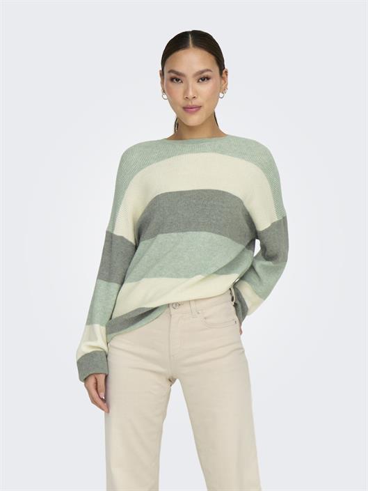 onlatia-l-s-stripe-pullover-knt-noos-silt-green