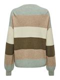 ONLATIA LIFE L/S STRIPE PULLOV KNT NOOS hedge green
