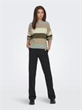 ONLATIA LIFE L/S STRIPE PULLOV KNT NOOS hedge green