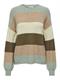 ONLATIA LIFE L/S STRIPE PULLOV KNT NOOS hedge green