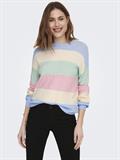 ONLATIA LIFE L/S STRIPE PULLOV KNT NOOS kentucky blue