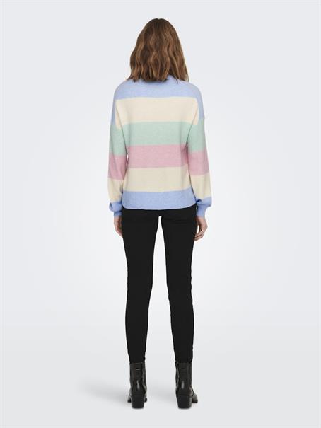 ONLATIA LIFE L/S STRIPE PULLOV KNT NOOS kentucky blue