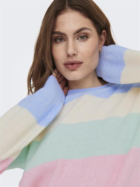 ONLATIA LIFE L/S STRIPE PULLOV KNT NOOS kentucky blue