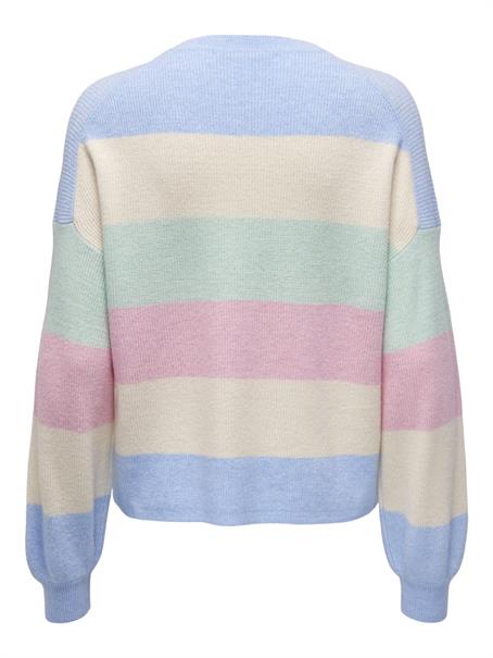 ONLATIA LIFE L/S STRIPE PULLOV KNT NOOS kentucky blue