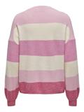 ONLATIA LIFE L/S STRIPE PULLOV KNT NOOS pink lady