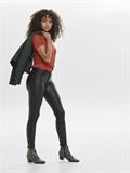 ONLAVA FAUX LEATHER BIKER OTW NOOS schwarz1