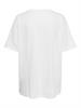ONLAYA LIFE S/S OVERSIZED TOP JRS white