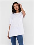 ONLAYA LIFE S/S OVERSIZED TOP JRS white