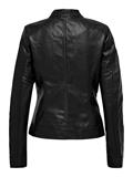 ONLBANDIT FAUX LEATHER BIKER OTW NOOS black