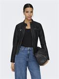 ONLBANDIT FAUX LEATHER BIKER OTW NOOS black