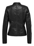 ONLBANDIT FAUX LEATHER BIKER OTW NOOS black