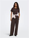 ONLBANG PLEAT WIDE PANT JRS coffee bean
