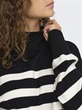 ONLBARIA LS HIGHNECK CC KNT black